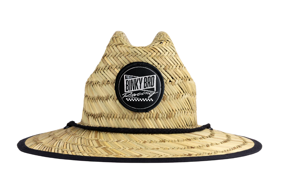 Binkybro Binky Bro Sun Hat BinkyBro Straw Sun Hat Barney Patrol Sonoma