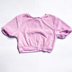 Terry Cloth Crop Tee 2T|121637