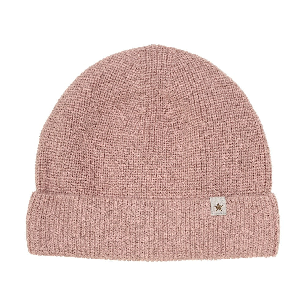 Huttelihut - Beanie Wool Knit Mahogany|165476