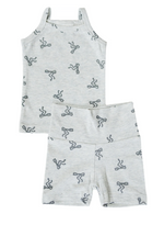 Mebie Baby - Bow Tank + Biker Short Set|185373