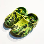 Green Crocs Shoes 5|187358