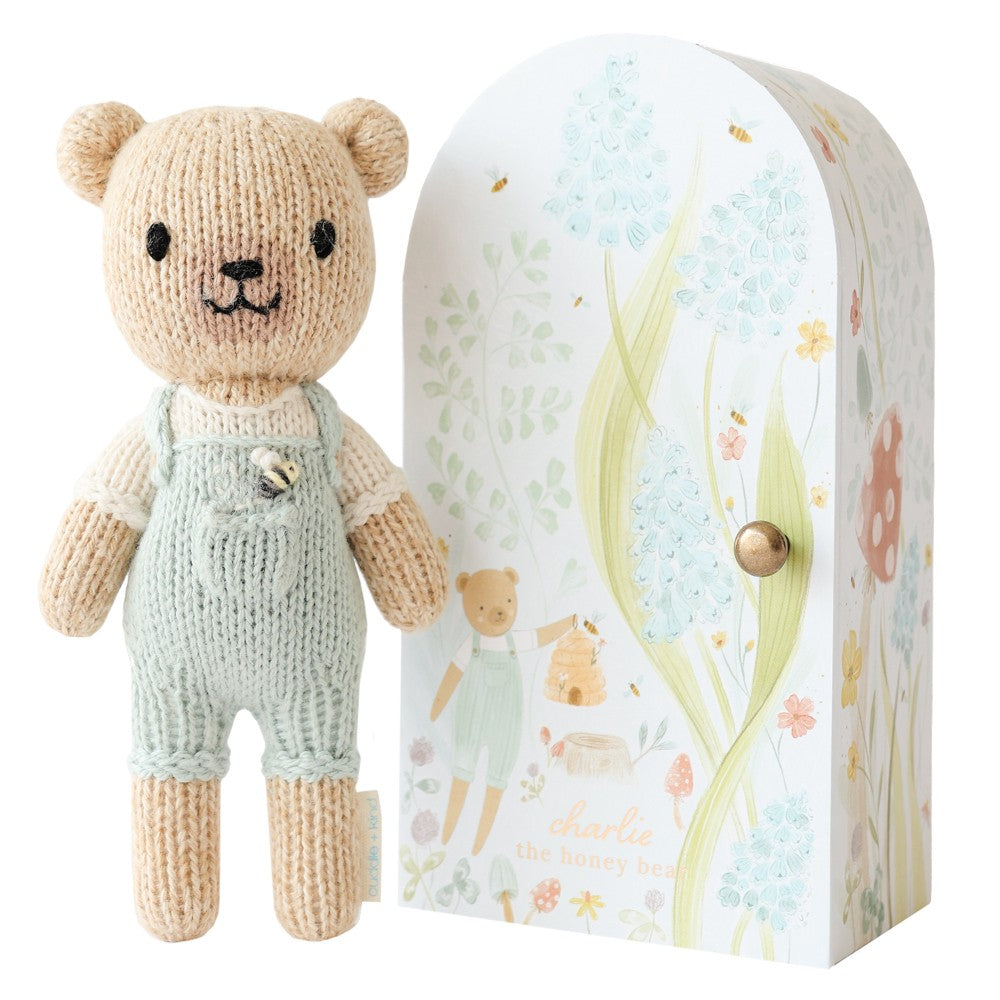 Cuddle & Kind - Tiny Charlie the Honey Bear, Give 10 Meals|155946