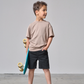 Oversized Bamboo Tee - Mushroom|142090