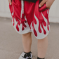 Little Trouble -  Heater Mesh Shorts Red|205849