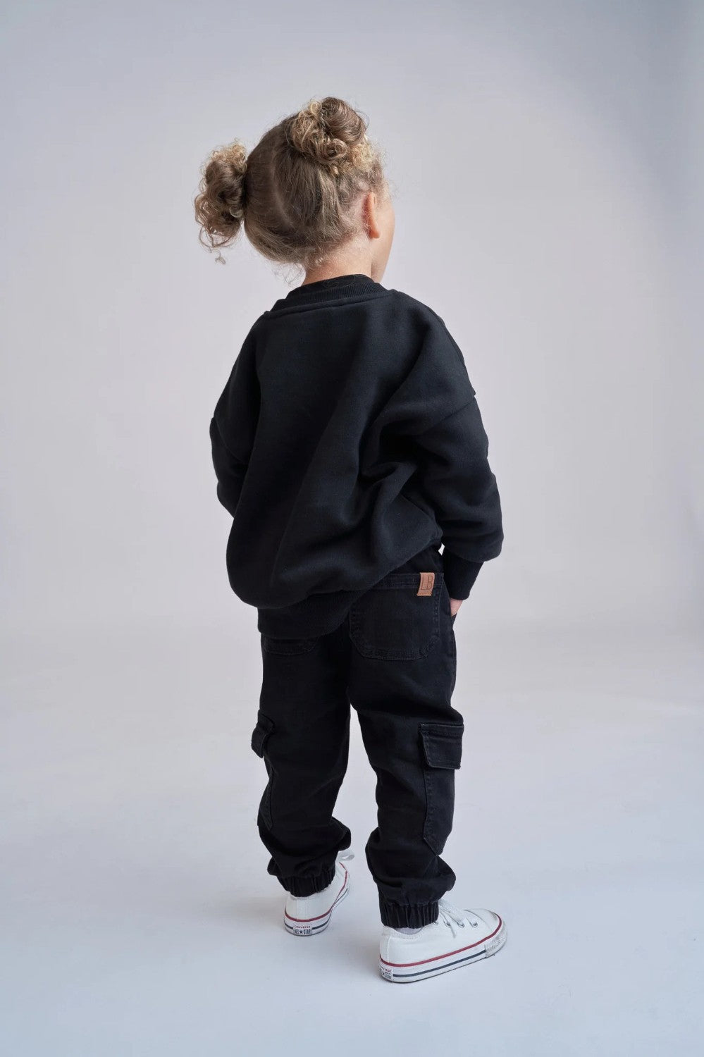 Little Bipsy - Cargo Denim Jogger - Black Wash|107968