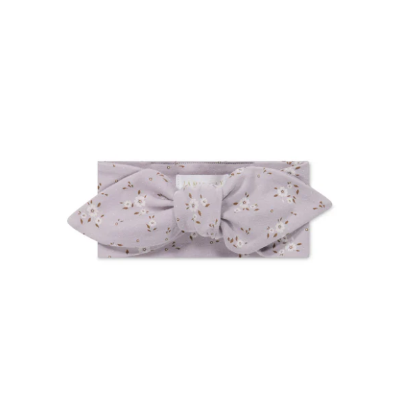 Jamie Kay - Organic Cotton Headband - Lulu Bloom Iris|136700