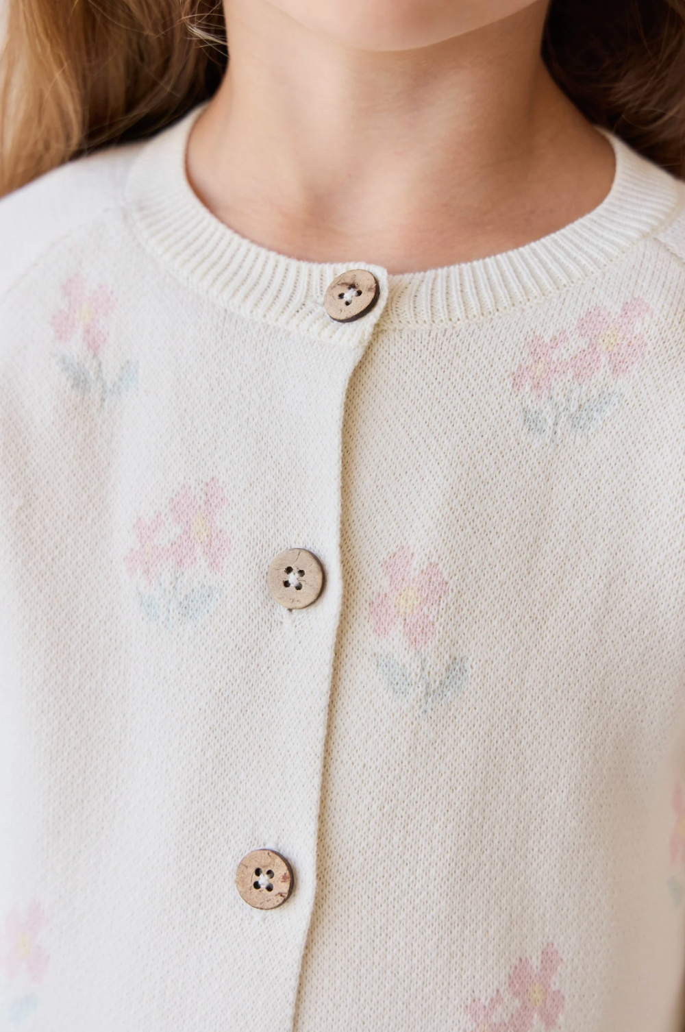 Jamie Kay - Meadow Cardigan Larissa Egret|176649