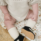 Mebie Baby - Oatmeal Knit Shirt Romper|91276