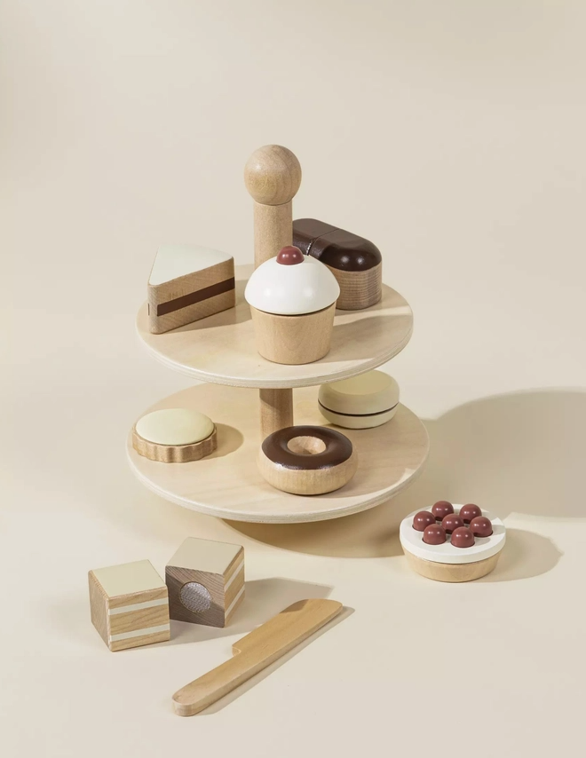 Coco Village - Wooden Desserts Tower|106798