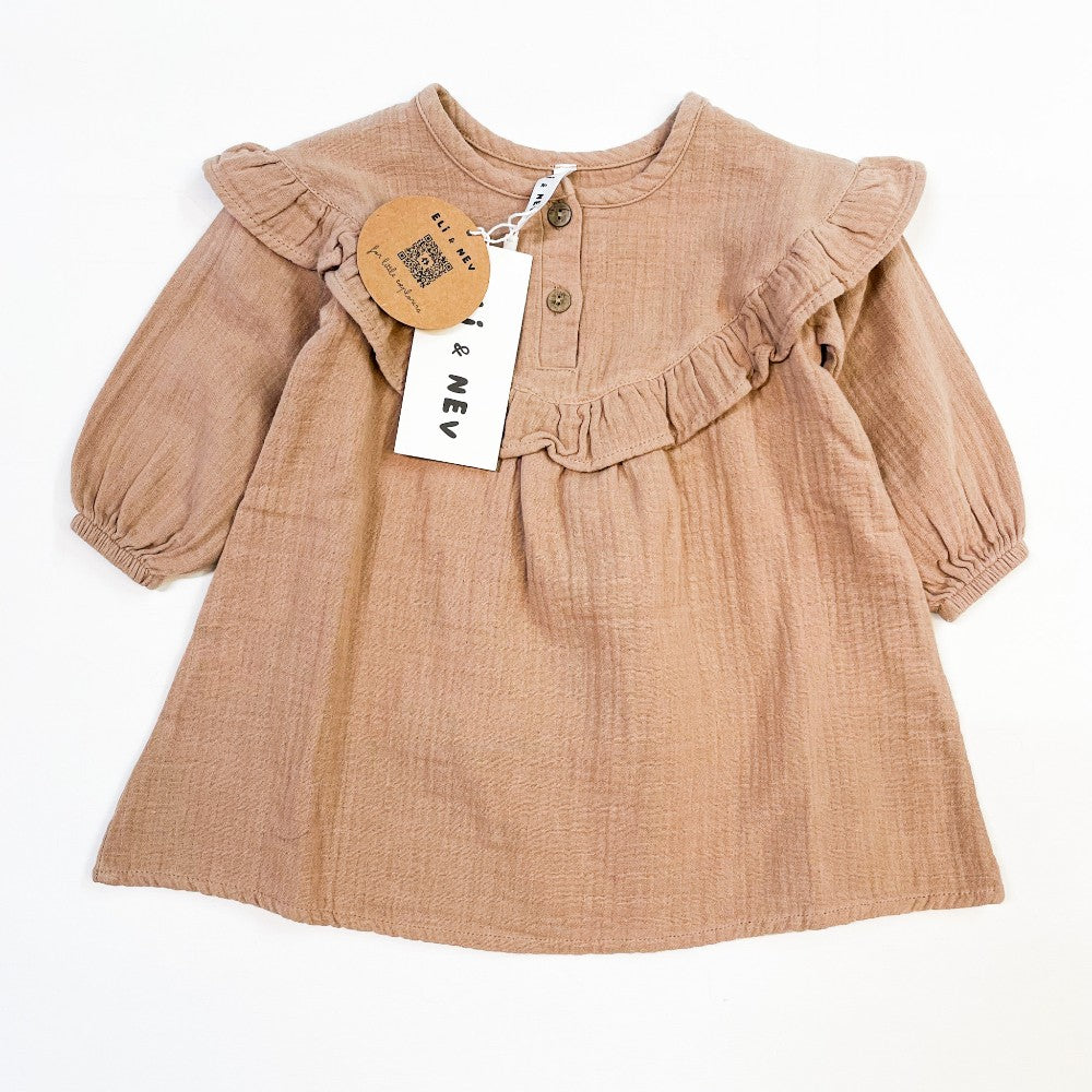 Eli & Nev Muslin Dress 6-9M Reg. $65|141078
