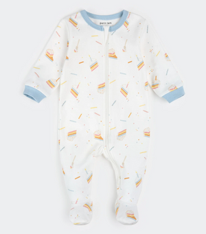 Petit Lem - Footed Sleeper - Birthday Cake|187281