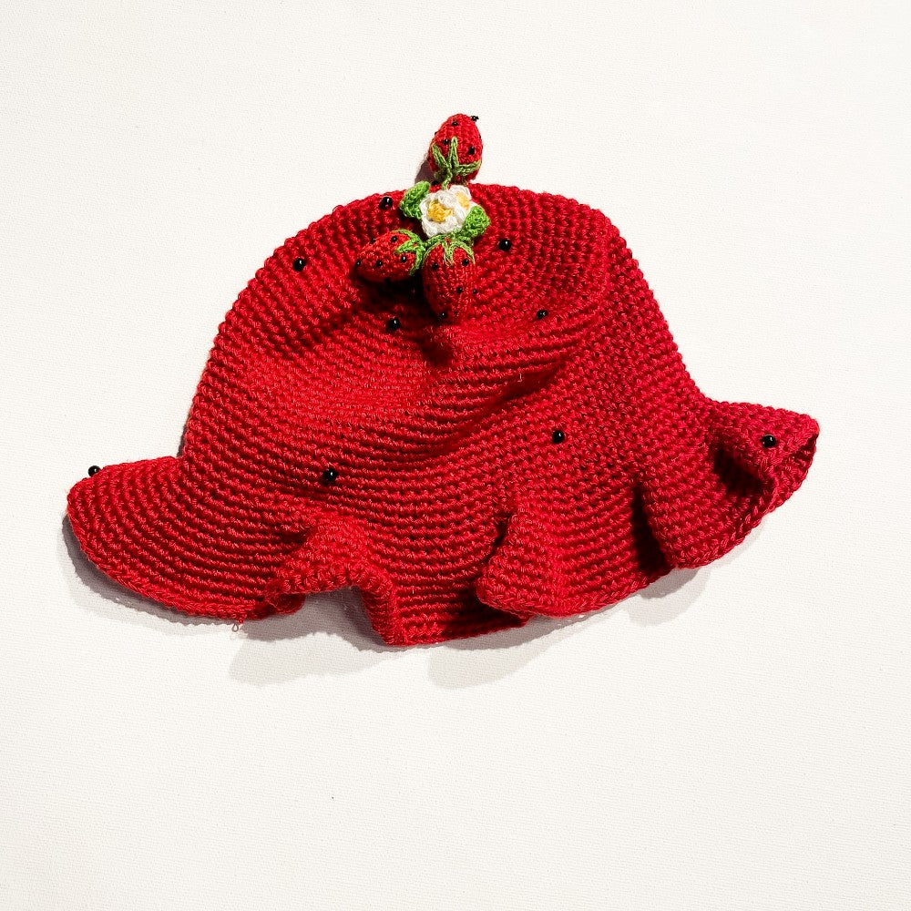 Strawberry Hat 6-24M|216557