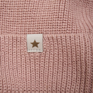 Huttelihut - Beanie Wool Knit Mahogany|165477