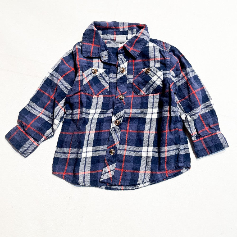 Old Navy Button Up Shirt 12-18M|163118