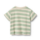 Wheat - T-shirt S/S Liam Mint Stripe|191236