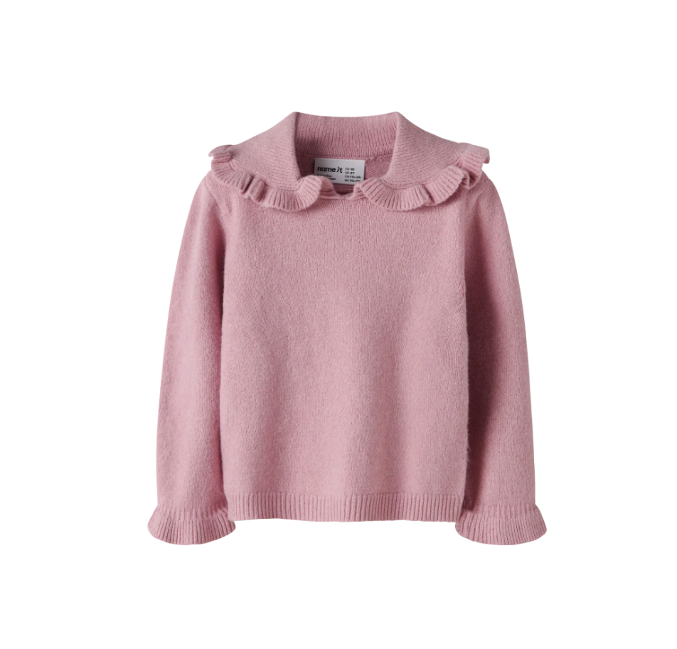 Name It - Knit Ruffle Long Sleeve|216007