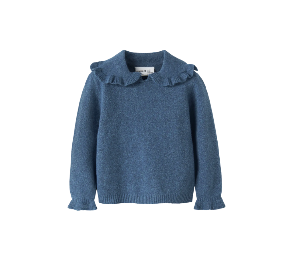 Name It - Knit Ruffle Long Sleeve|216003