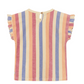 Daily 7 - Ruffle Tee Terry Stripe|200661