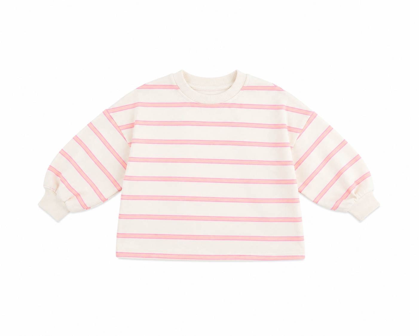 Roobear - Striped Lightweight Crewneck