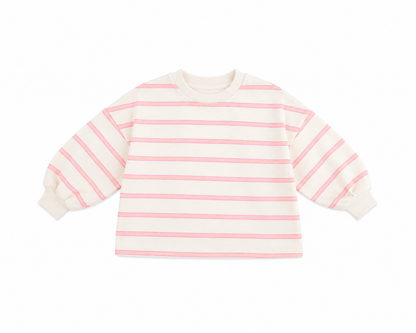 Roobear - Striped Lightweight Crewneck