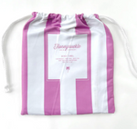 Honeysuckle - Beach Towel - Pink Stripe|203270