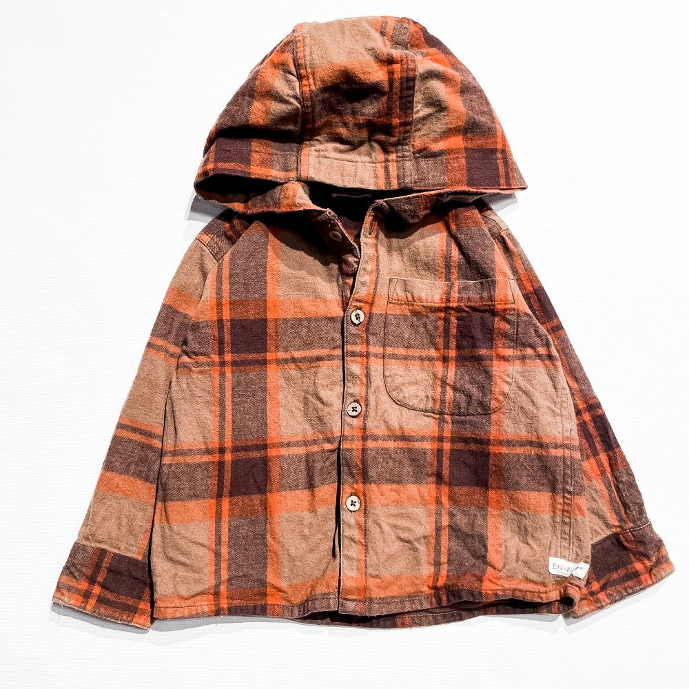 En Fant Button Up Over Shirt 24M|197600