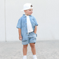 Little Bipsy - Boy's Chambray Short|103999