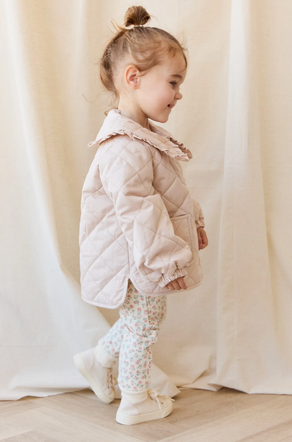 Jamie Kay - Organic Cotton Lilith Track Pant Posy Garden Pink|176633