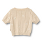 Wheat - Knit Top S/S Malvina Sandshell|197160