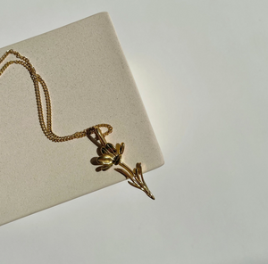 Crocus Necklace - 18K PVD Gold Plating|176742