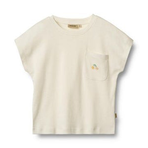 Wheat - T-Shirt S/S Signe Ivory|125804