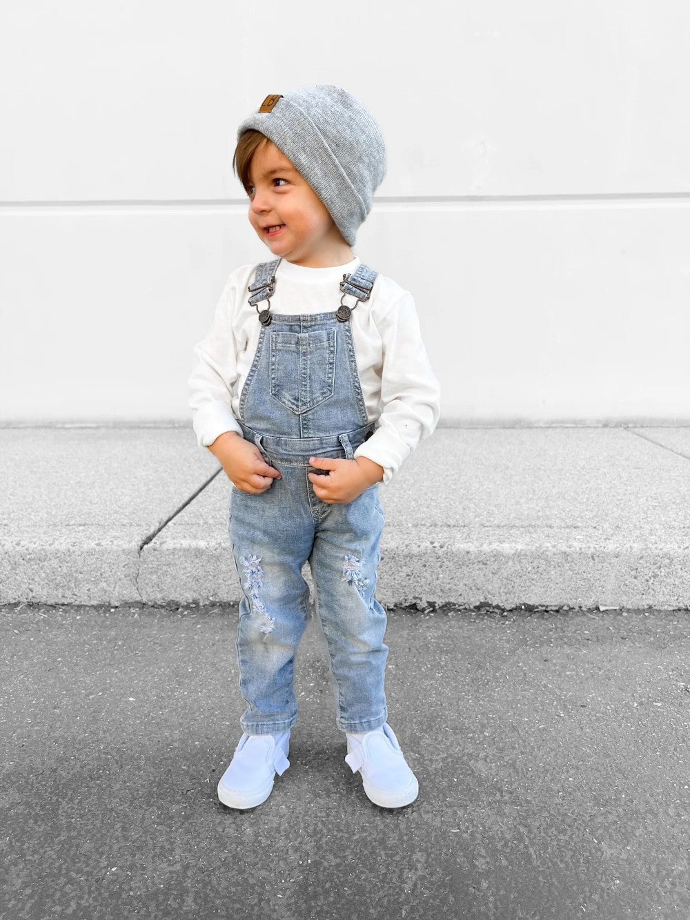 Little Bipsy - Denim Overall - Light Wash|109228