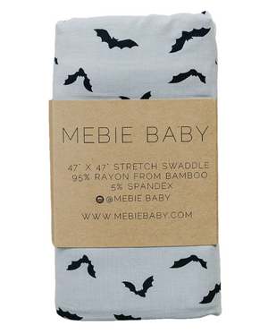 Mebie Baby - Bats Bamboo Stretch Swaddle|105284