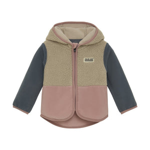 Color Kids - Teddy Fleece Jacket - Woodrose|156408