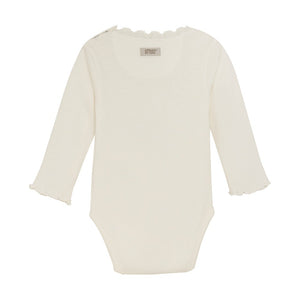 Huttelihut - Long Sleeve Bodysuit Rib Tofu|165483