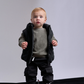 Little Bipsy - Hooded Puffer Vest - Black|108344