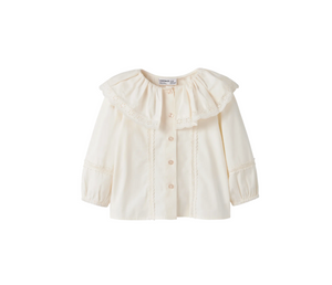 Name It - Eyelet Colar Blouse|216034