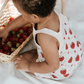 Petit Lem - 2 Piece Knit Set - Strawberry Picnic|187167