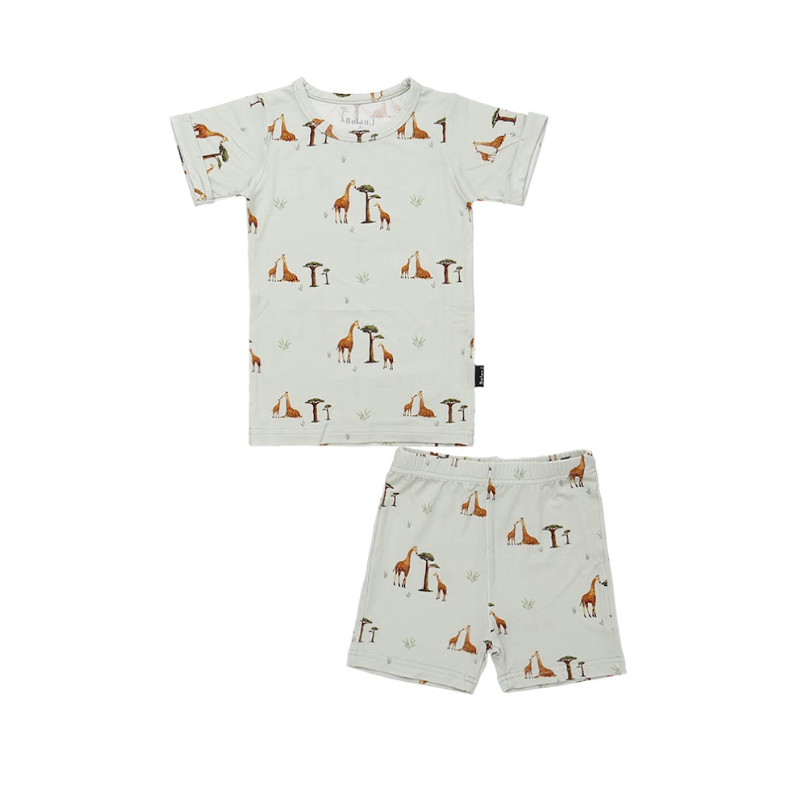 Belan.J - Summer PJ Set - Giraffes|193929