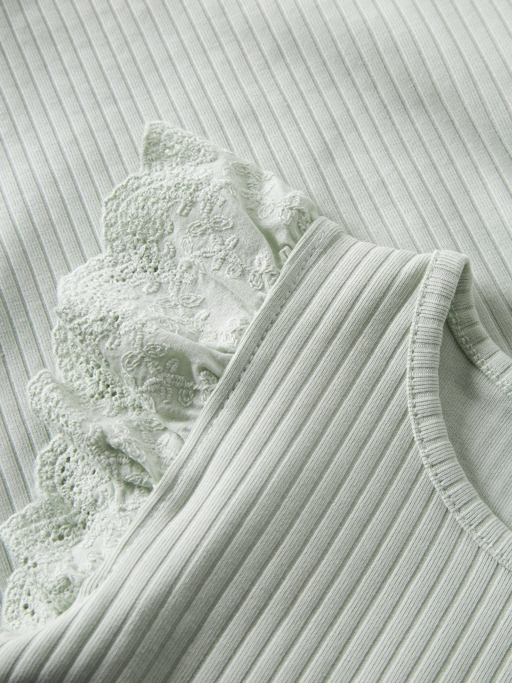 Name It - Ribbed Ruffle Top|225566