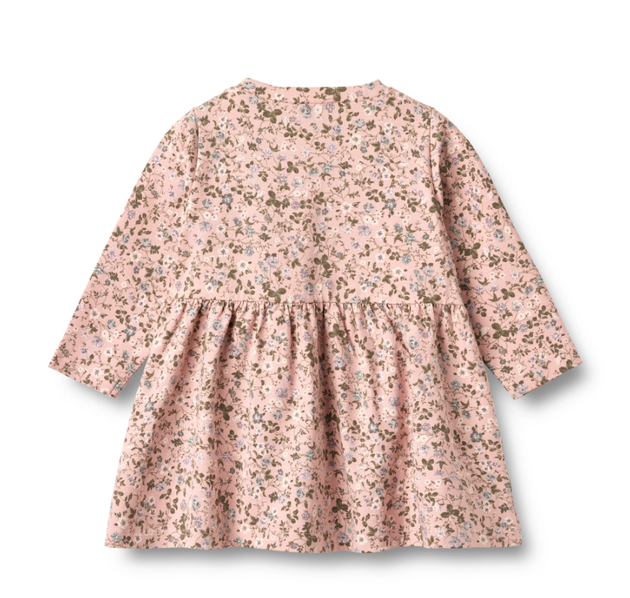 Wheat - Jersey Dress Sessa Rose Powder Flowers|164318
