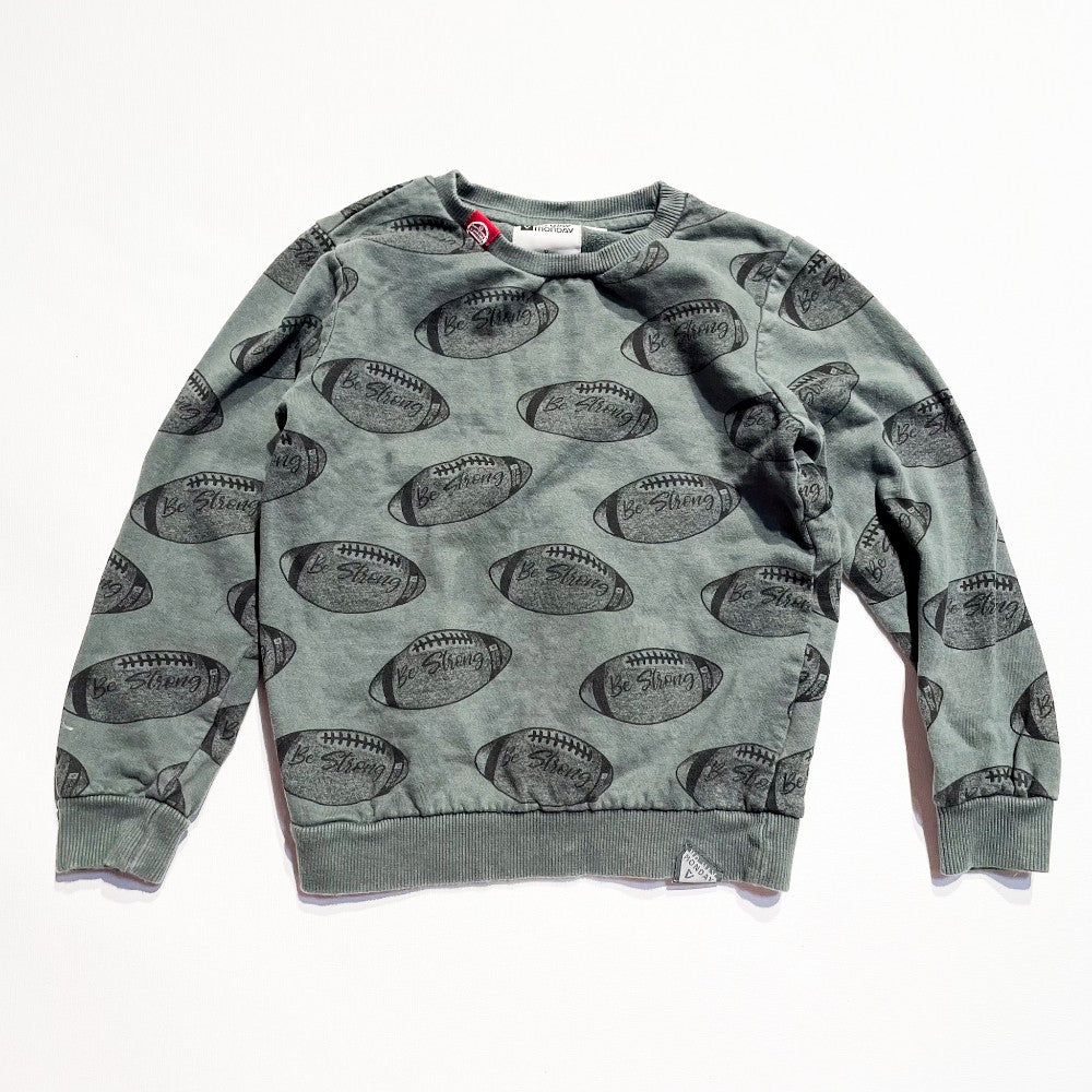 No Way Monday Sweatshirt 5Y|189444