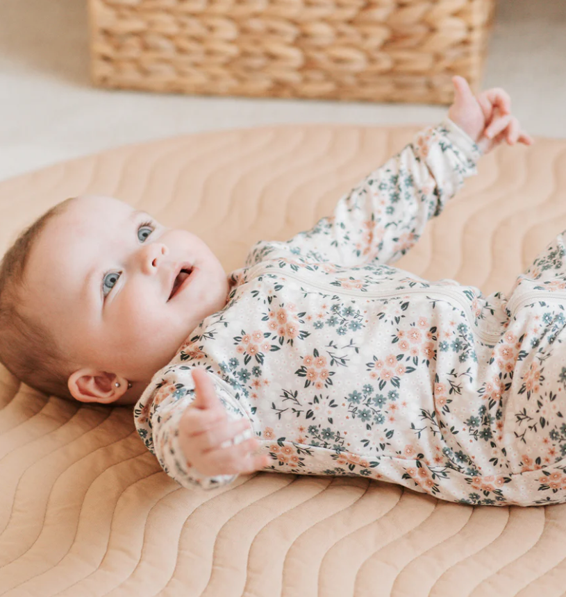 Petit Lem - Footed Sleeper - Wild Flowers|187073