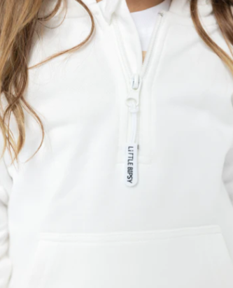 Little Bipsy - Quarter Zip Hoodie|102228