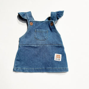 Indigo Dress 0-3M|215549