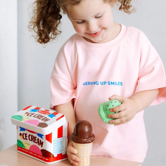 Roobear - Ice Cream Organic Cotton Tee|213044