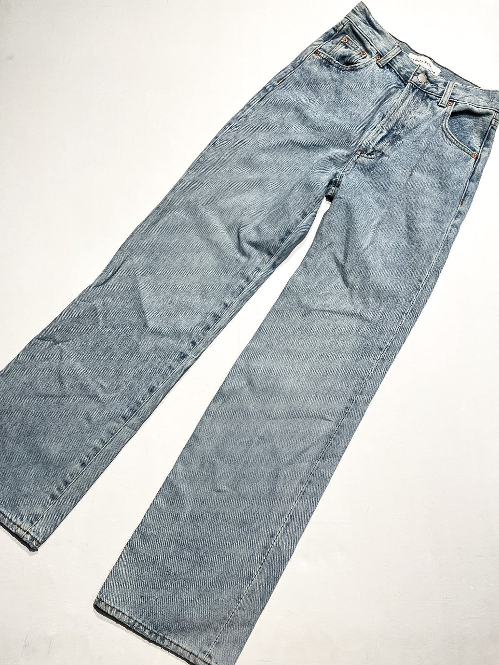 Denim Form Farrah Hi-Rise Wide Jeans Size 23|206589