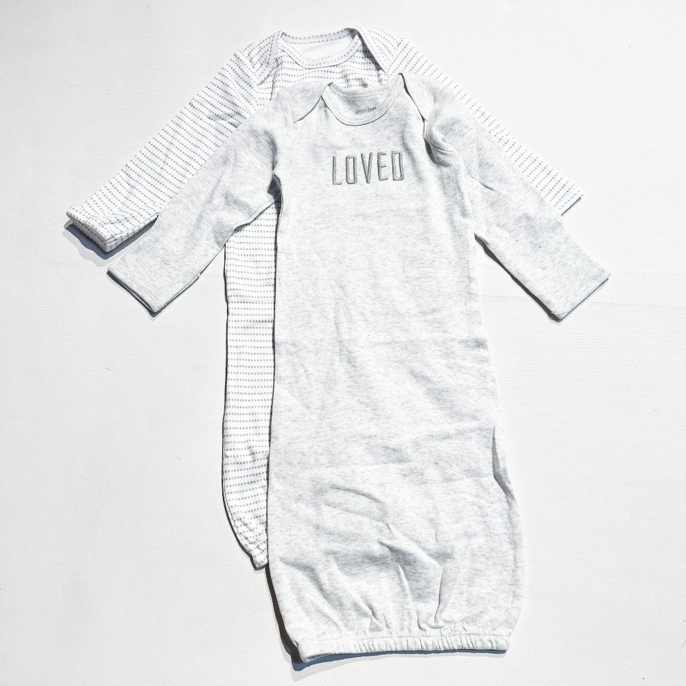 Carters Sleep Gown Set 0-3M|137440