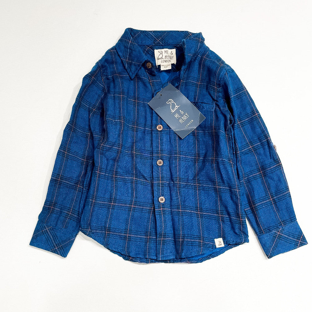 Me & Henry Flannel Shirt 3-4Y|234967