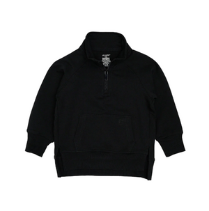 Little Bipsy - Quarter Zip Pullover - Black|177917